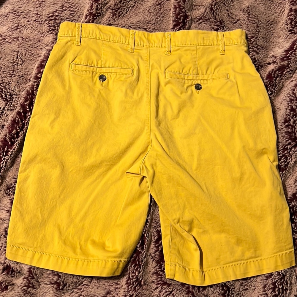 Yellow shorts